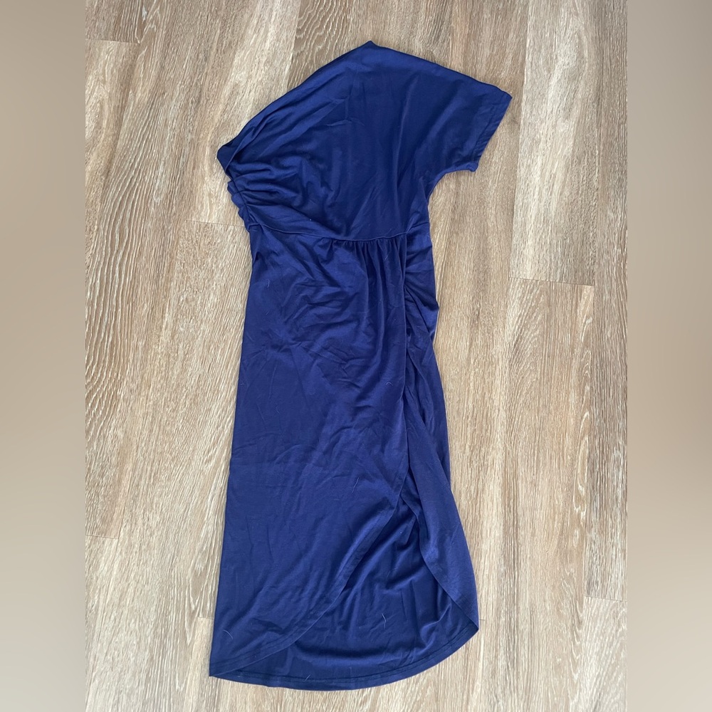 Elegant Navy Blue Women's Dress